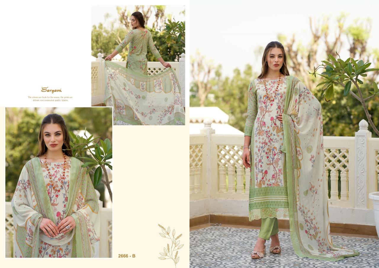 Sargam Mahima catalog ethnic dress material wholesale 