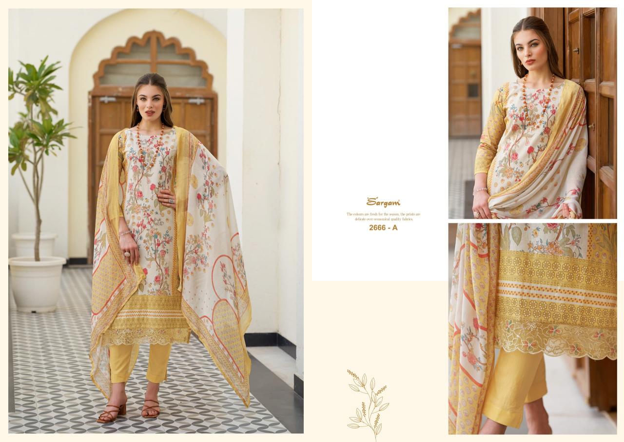 Sargam Mahima catalog ethnic dress material wholesale 