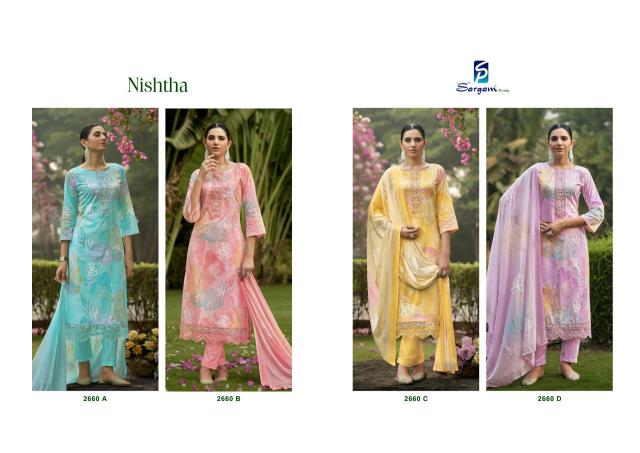 Sargam Nishtha Catalog best dress material manufacturer in surat