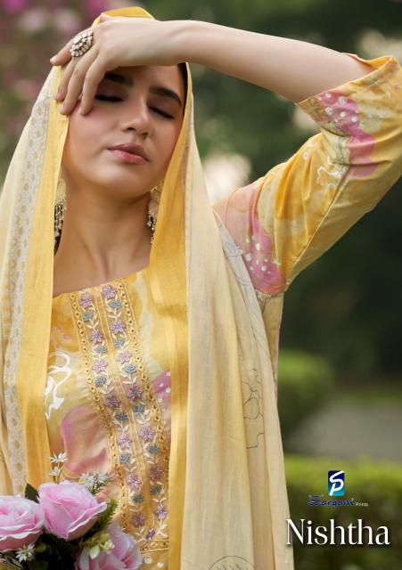 Sargam Nishtha Catalog best dress material manufacturer in surat