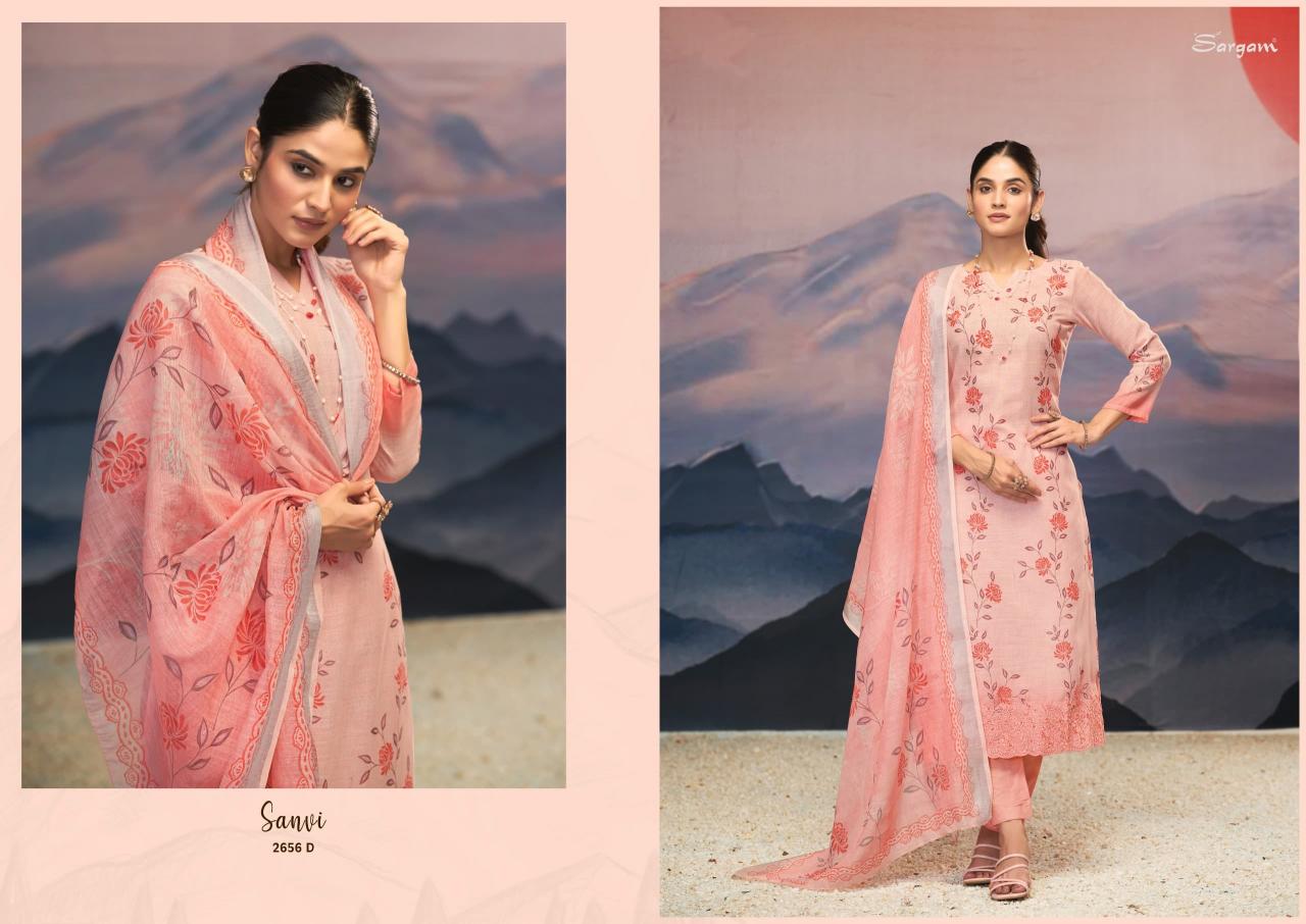 Sargam Sanvi catalog buy wholesale dress materials online