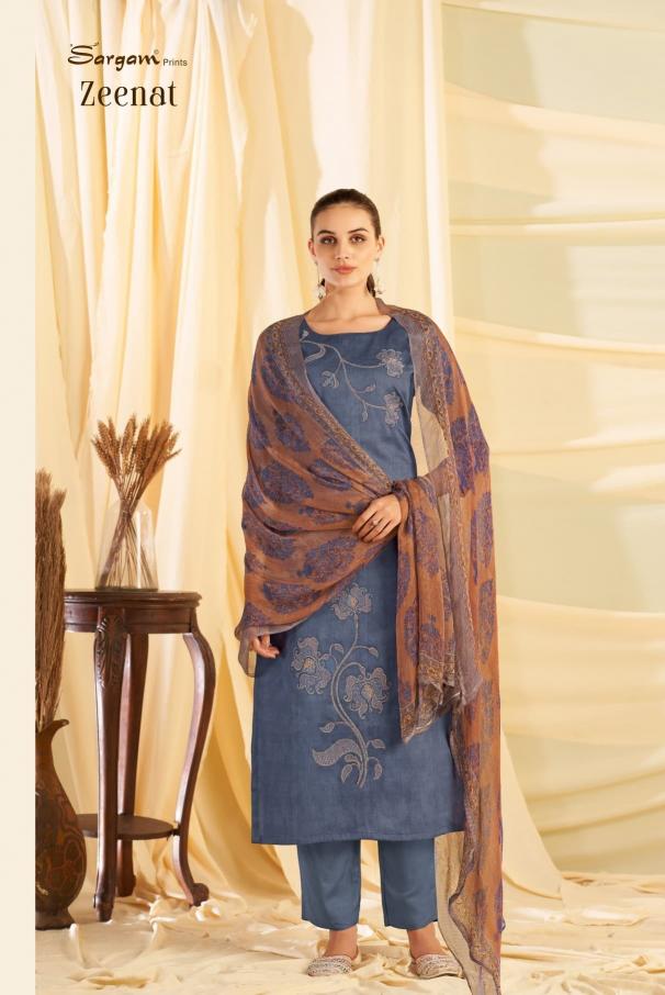 Sargam Zeenat catalog ahmedabad dress material wholesale market