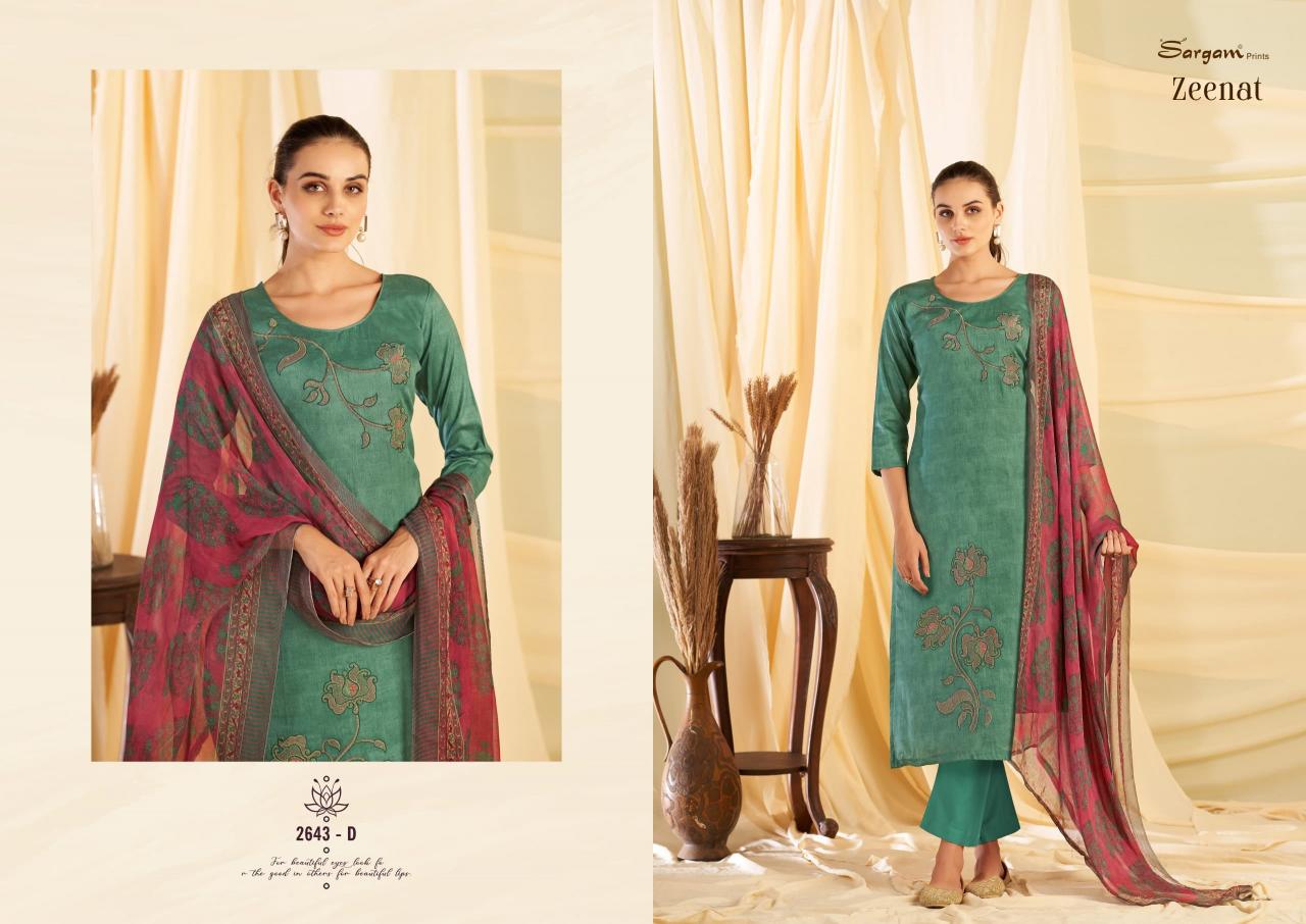 Sargam Zeenat catalog ahmedabad dress material wholesale market