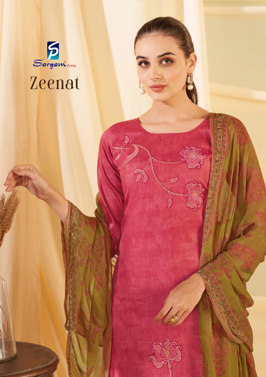 Sargam Zeenat catalog ahmedabad dress material wholesale market