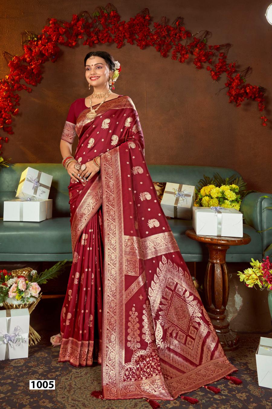 Saroj Grand opening silk vol.2 50*600 silk  in surat with price wholesale