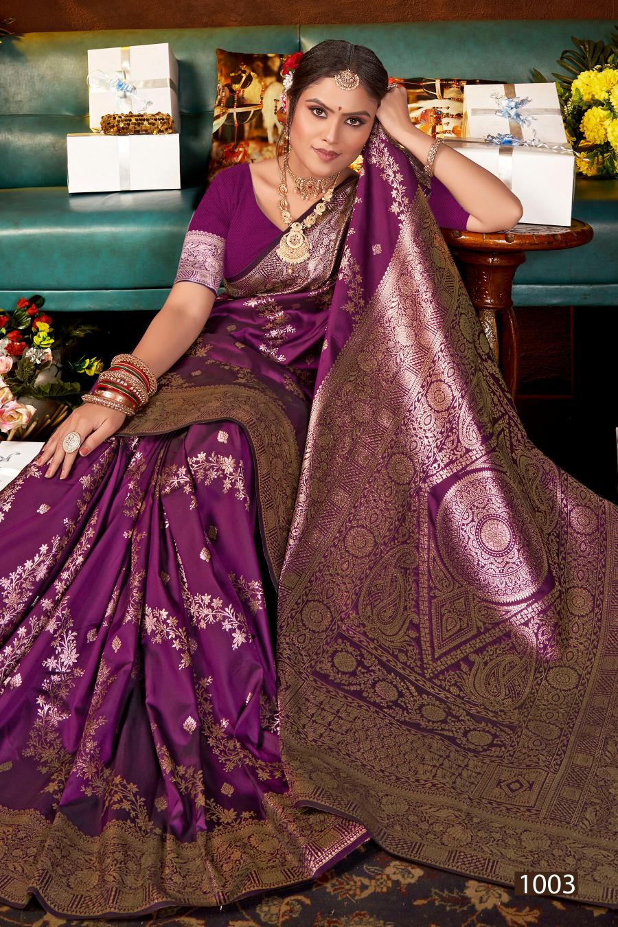 Saroj Grand opening silk vol.3 50*600 silk  in surat with price wholesale