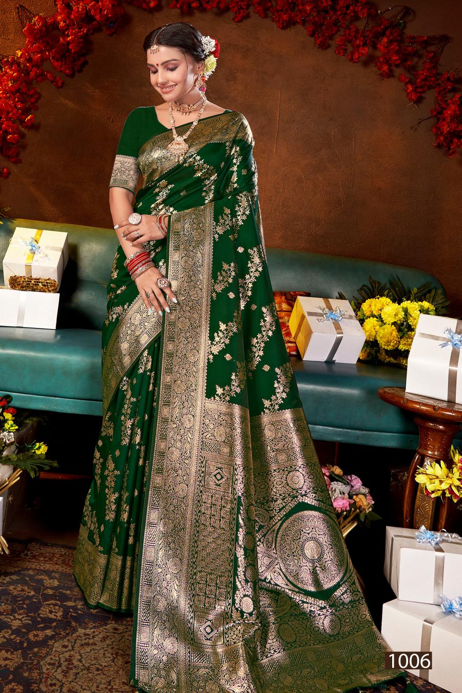 Saroj Grand opening silk vol.3 50*600 silk  in surat with price wholesale