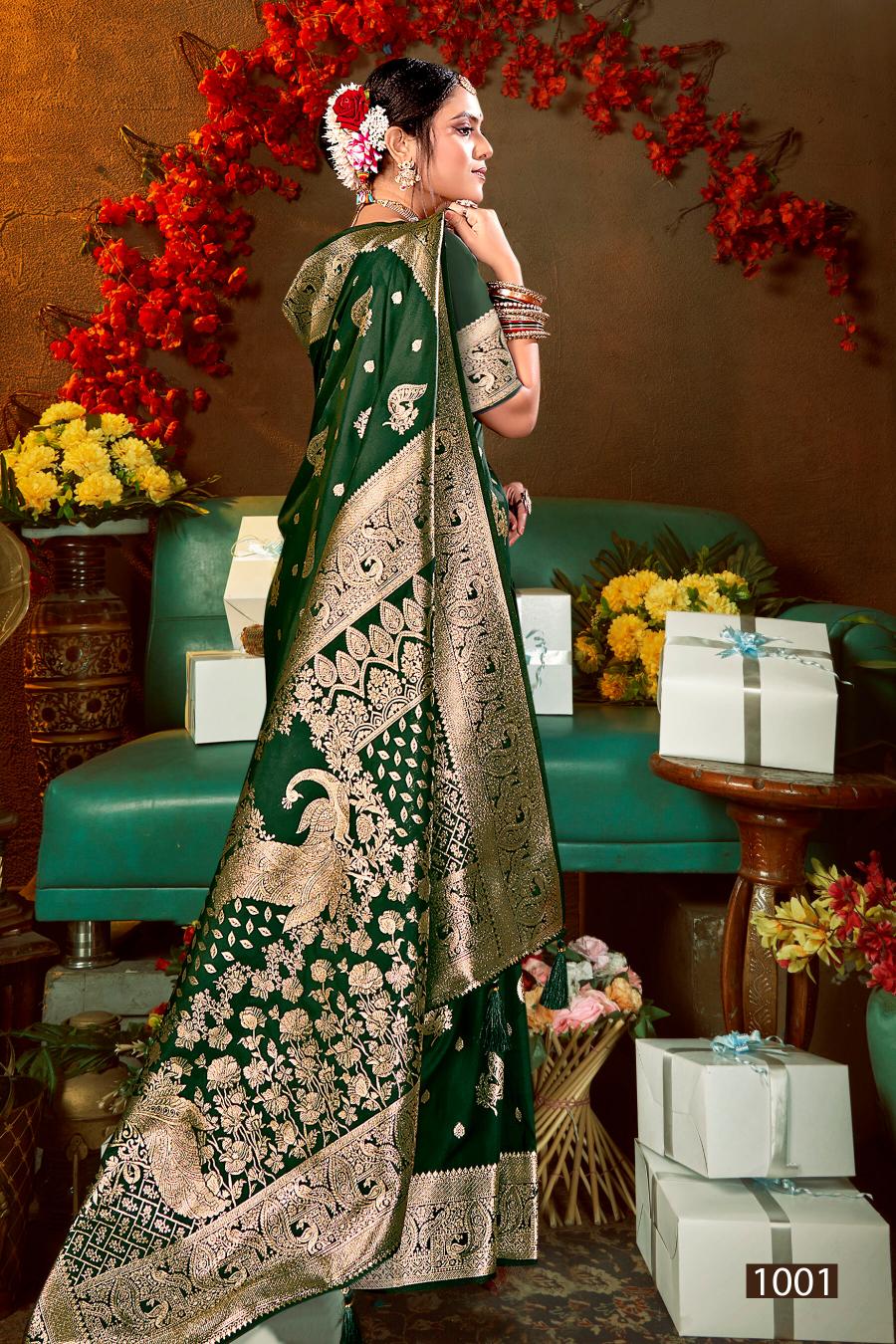 Saroj Grand opening silk vol.4 50*600 silk  in surat with price wholesale
