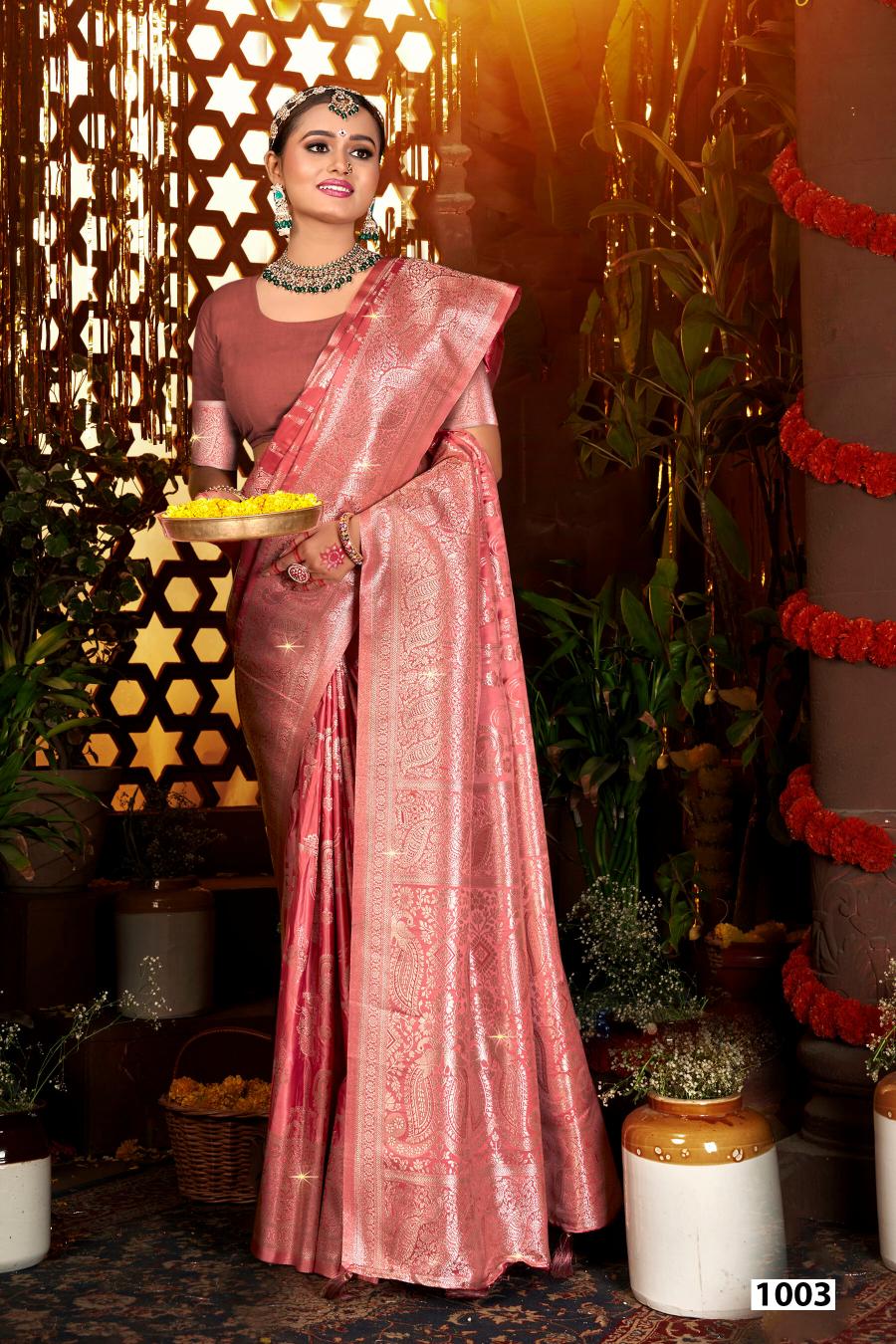 Saroj Sanwaree satin saroski vol.1 Sattin silk in surat with price wholesale
