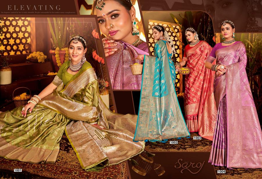 Saroj Sanwaree satin saroski vol.2 Sattin silk in surat with price wholesale