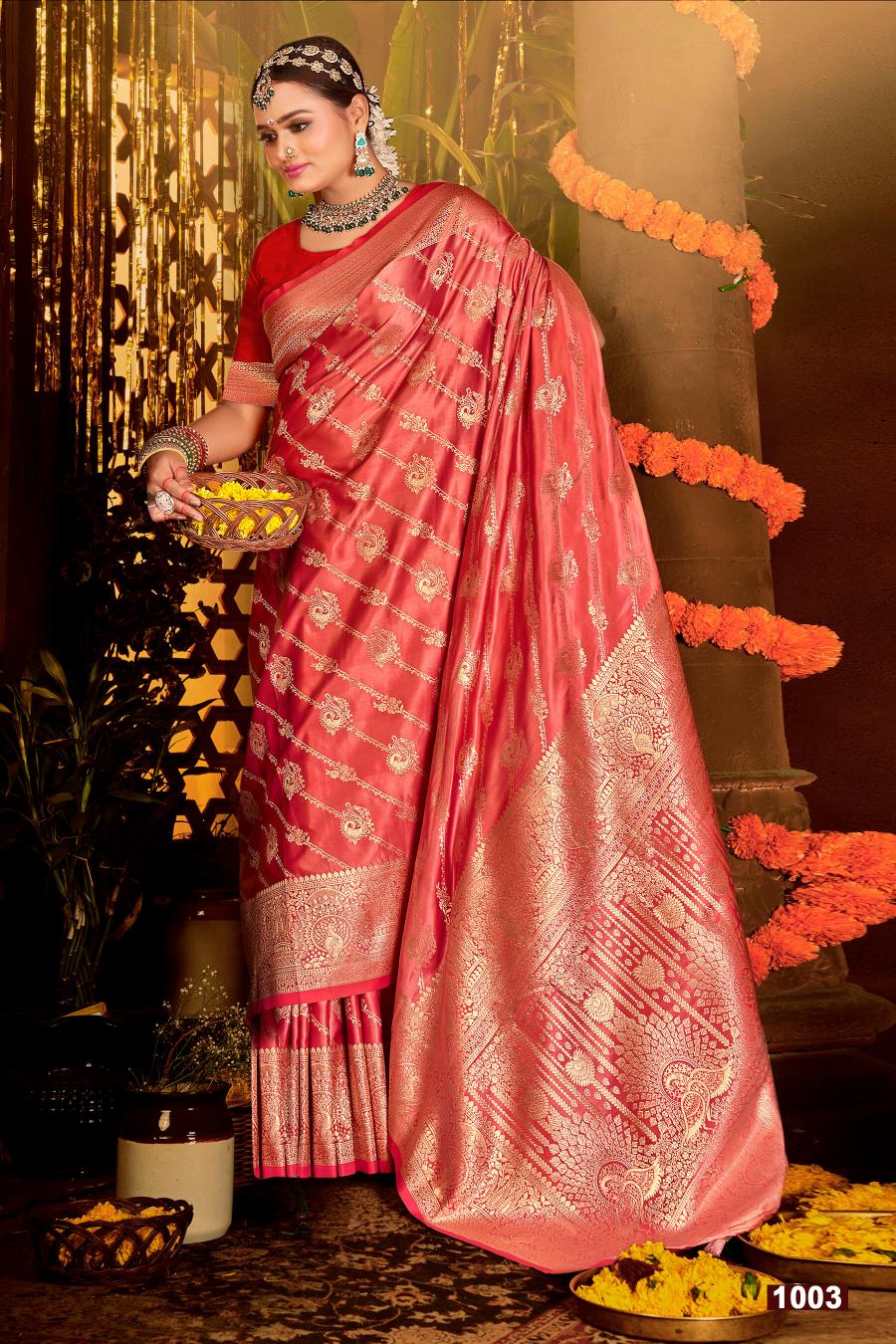 Saroj Sanwaree satin saroski vol.2 Sattin silk in surat with price wholesale