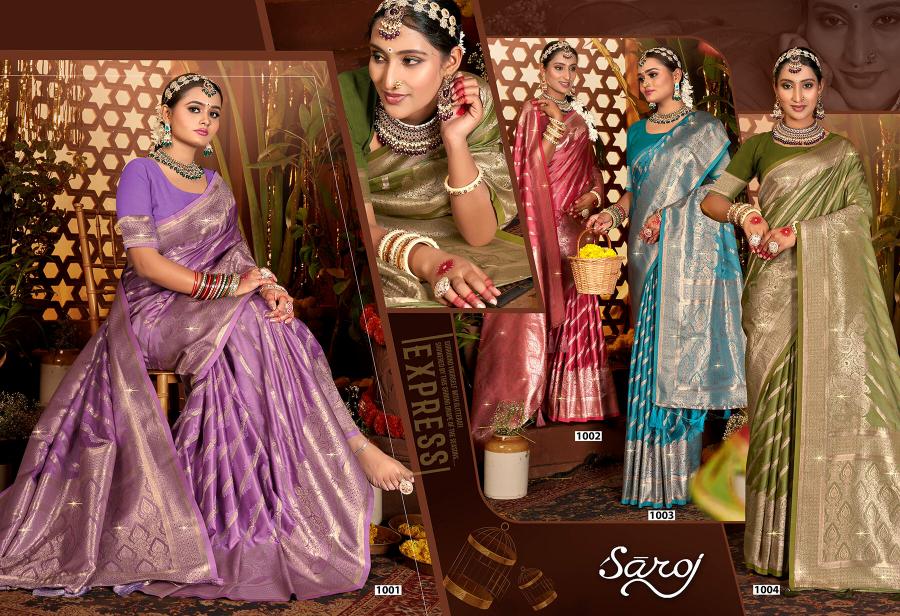 Saroj Sanwaree satin saroski vol.3 Sattin silk in surat with price wholesale