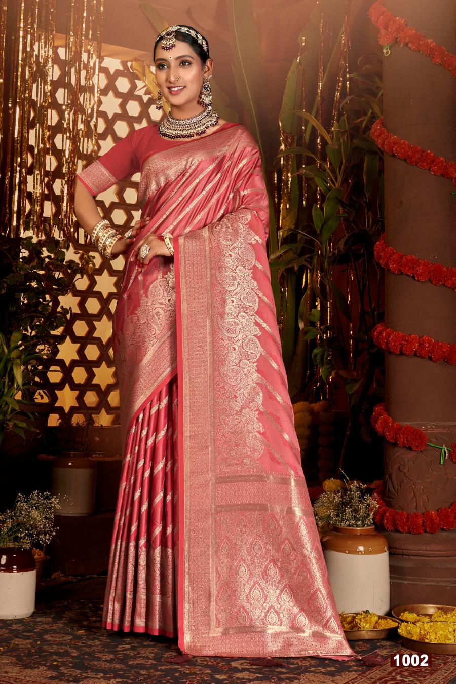 Saroj Sanwaree satin saroski vol.3 Sattin silk in surat with price wholesale