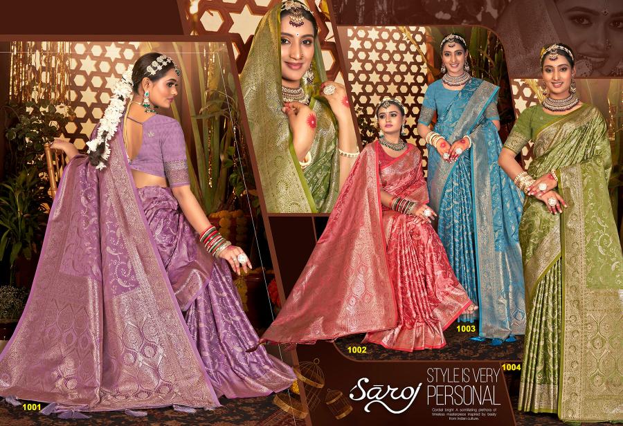 Saroj Sanwaree satin saroski vol.4 Sattin silk in surat with price wholesale