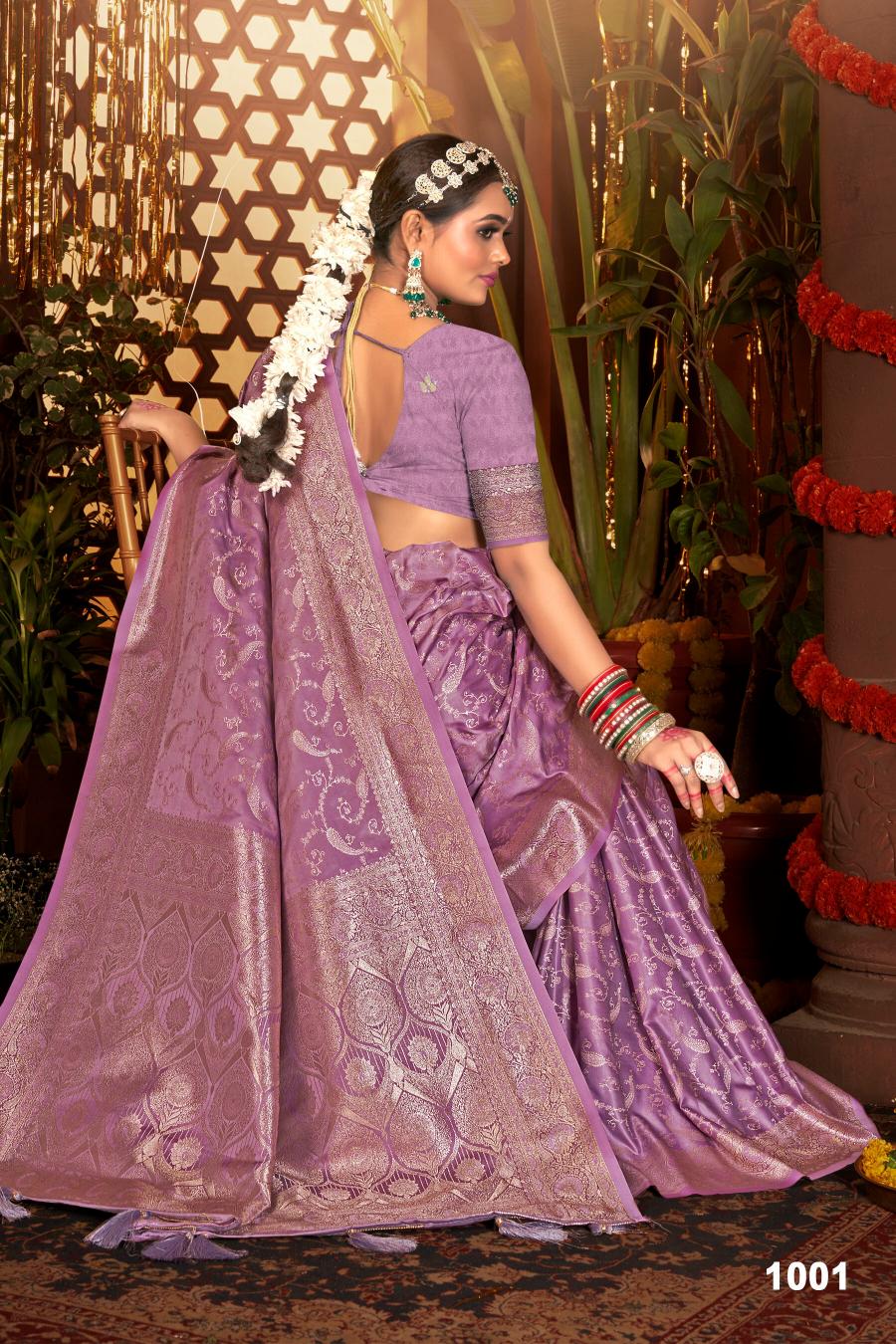 Saroj Sanwaree satin saroski vol.4 Sattin silk in surat with price wholesale