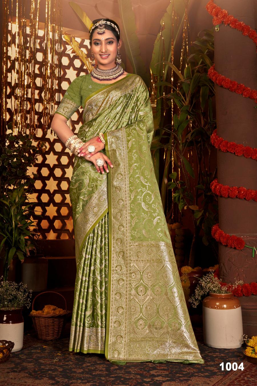 Saroj Sanwaree satin saroski vol.4 Sattin silk in surat with price wholesale