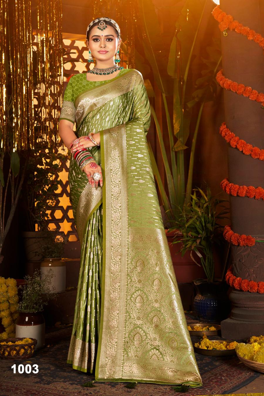 Saroj Sanwaree satin saroski vol.5 Sattin silk in surat with price wholesale
