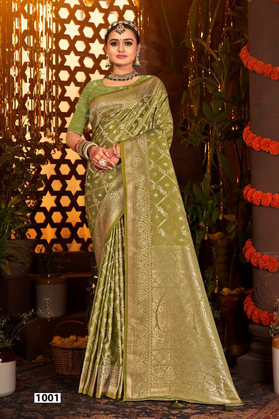 Saroj Sanwaree satin saroski vol.6 Sattin silk in surat with price wholesale