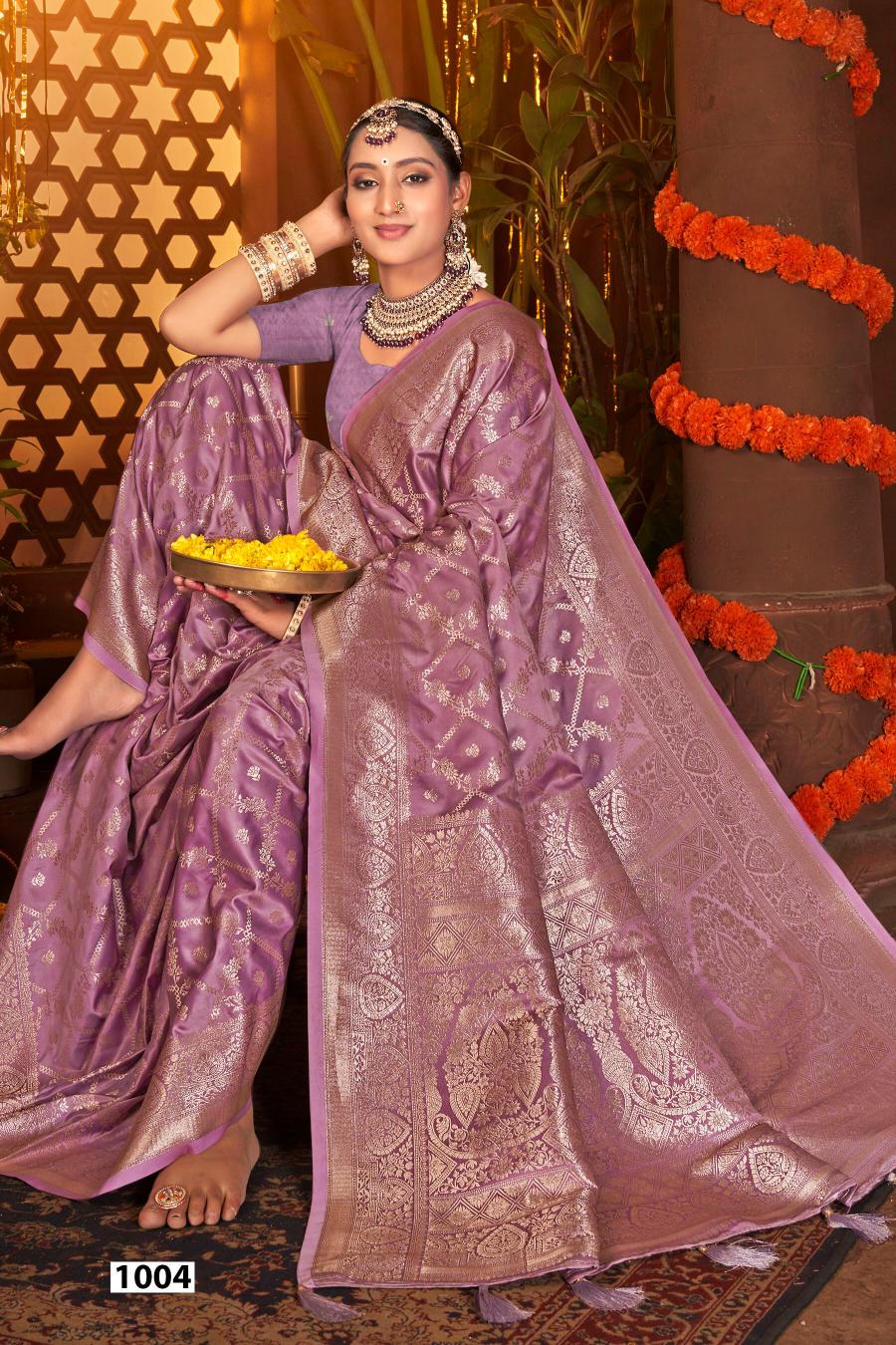 Saroj Sanwaree satin saroski vol.6 Sattin silk in surat with price wholesale