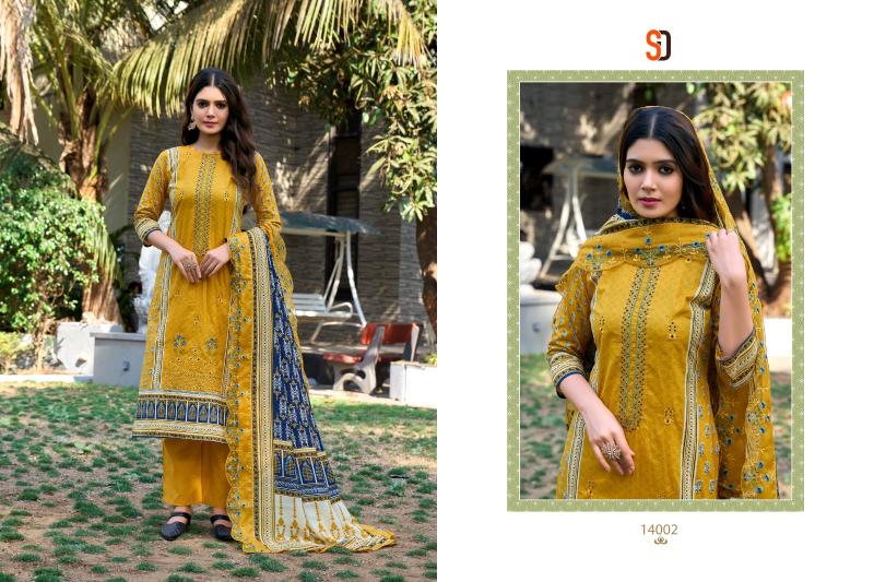 Sharaddha Bin Saeed Vol 14 catalog latest pakistani suits party wear
