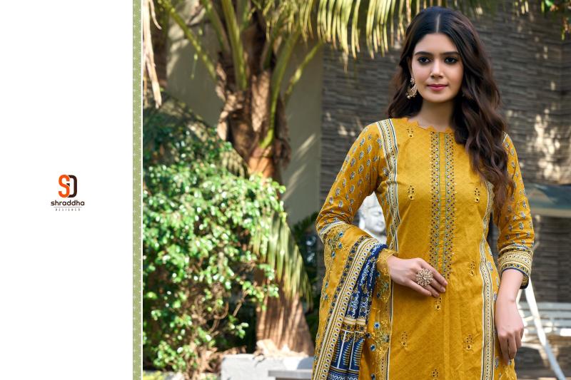 Sharaddha Bin Saeed Vol 14 catalog latest pakistani suits party wear