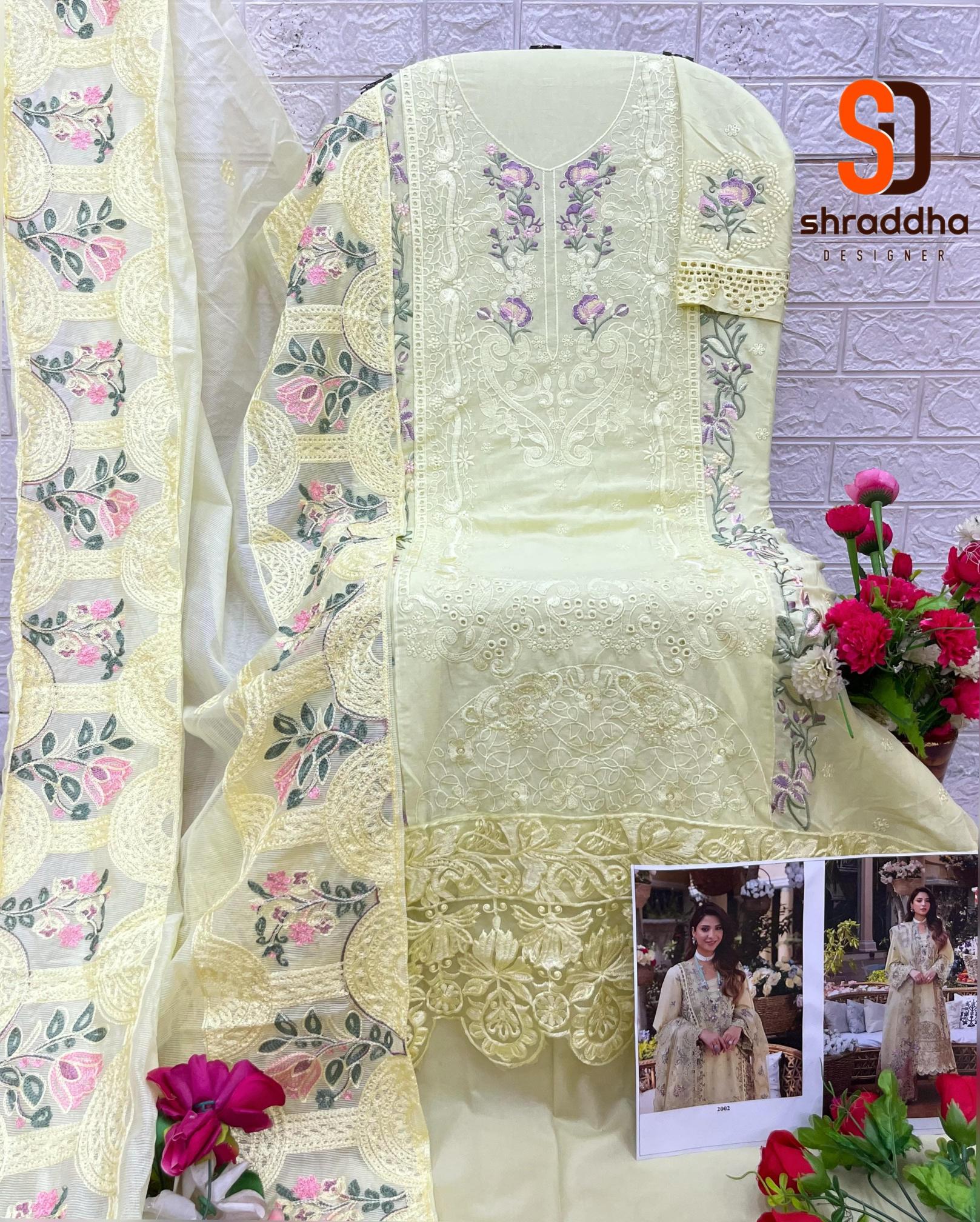 Shraddha Elaf vol 2 catalog pakistani plazo suits with price