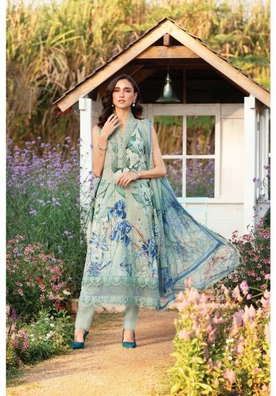 Shraddha Maria B Chikankari Vol 19 Catalog Chiffon Dupatta online designer suits pakistani