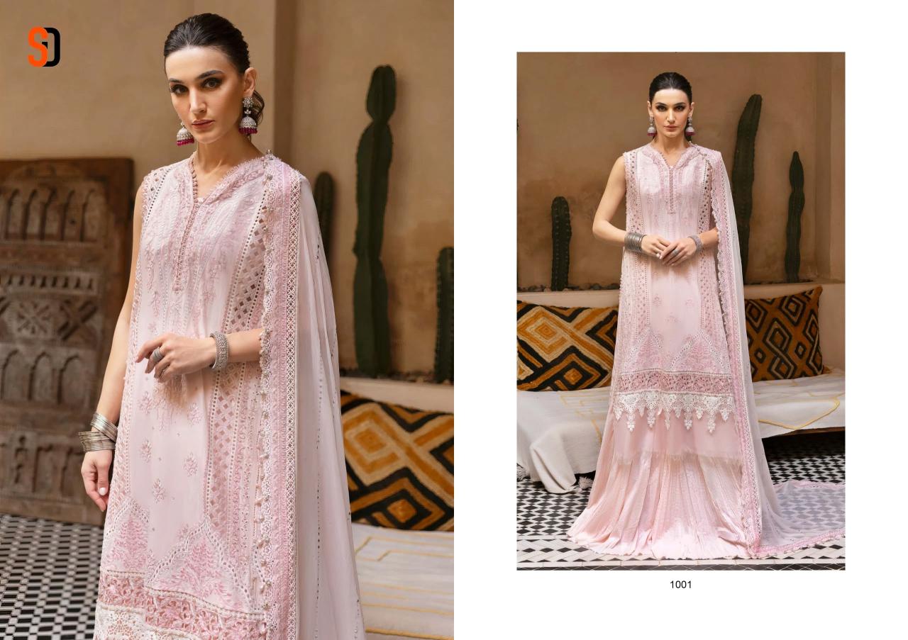 Shraddha Maria B Lawn Catalog Cotton Dupatta pakistani lawn suit collection