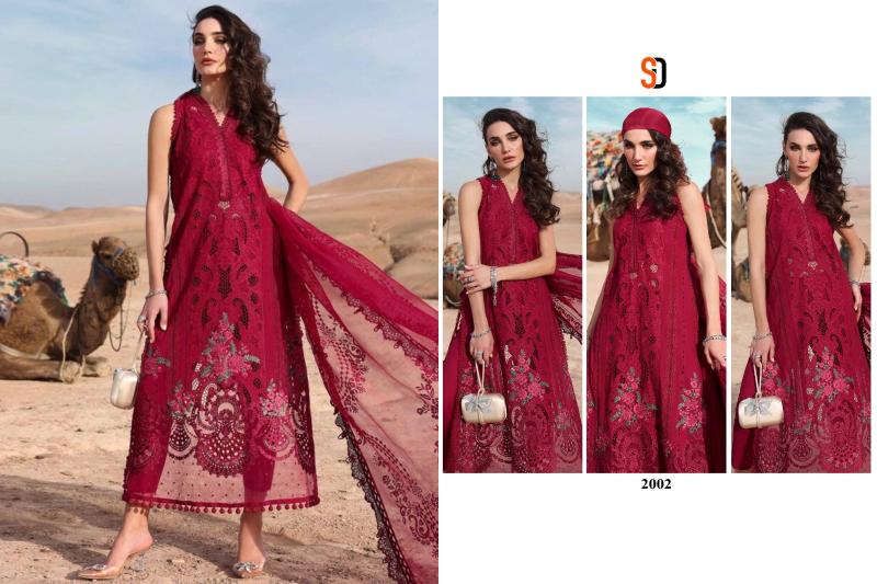 Shraddha Maria B Lawn Vol 2 Catalog pakistani sharara suit buy online