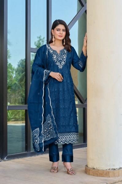 Shrddha Mushk MR 1033 ABCDE Catalog pakistani punjabi suit latest design