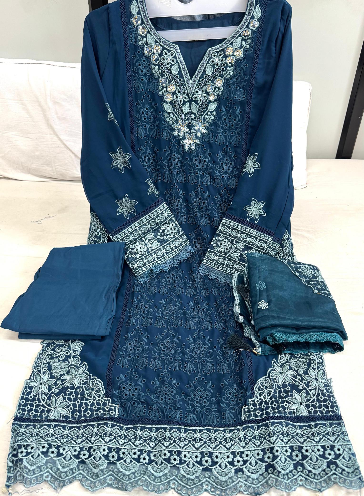Shrddha Mushk MR 1033 ABCDE Catalog pakistani punjabi suit latest design