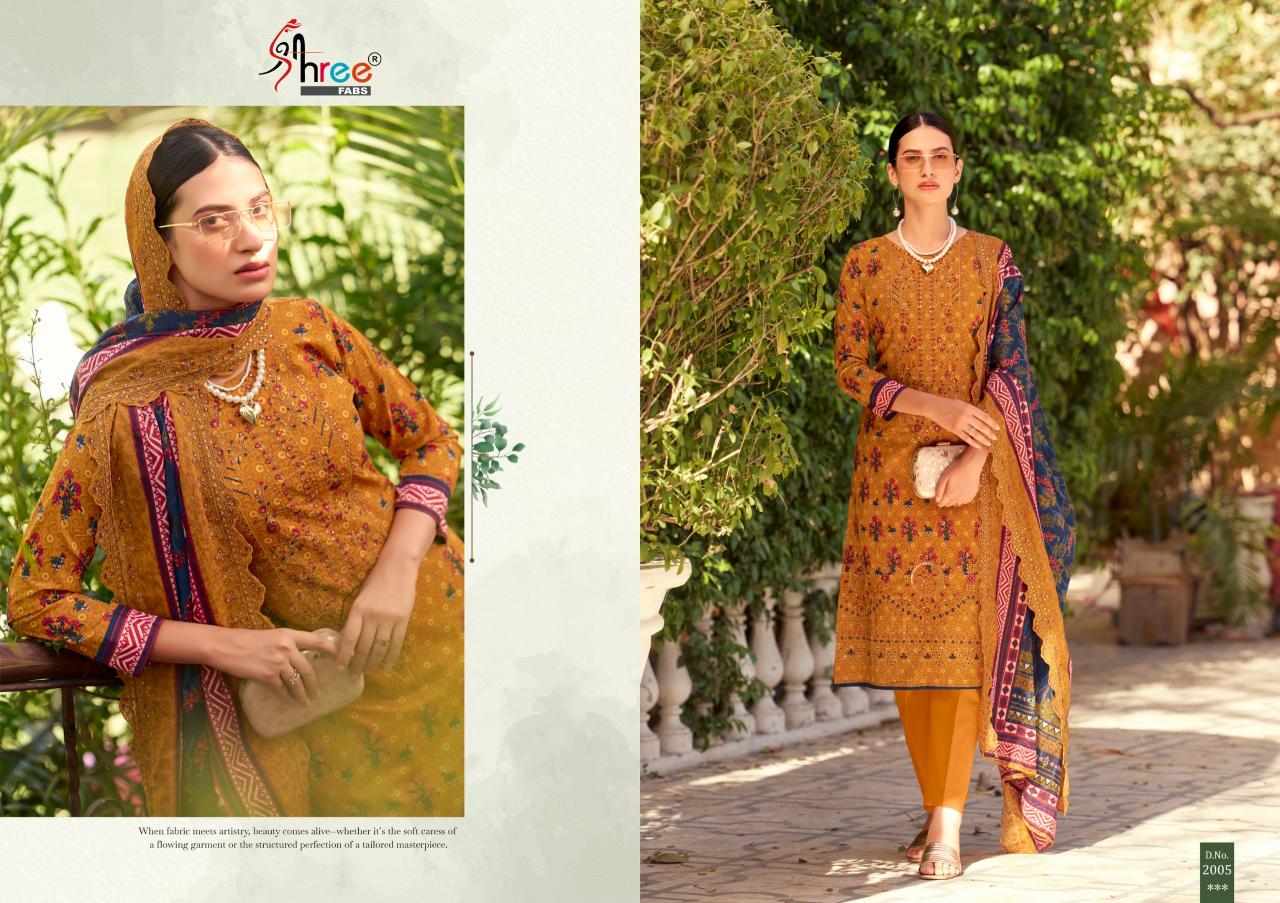 Shree Fabs Bin Saeed Lawn Collection Vol 20 catalog best pakistani ladies suit online
