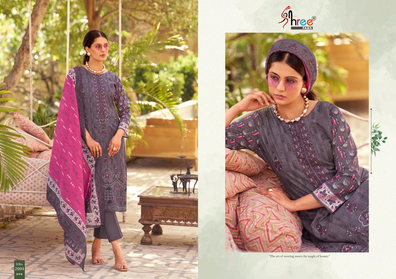 Shree Fabs Bin Saeed Lawn Collection Vol 20 catalog best pakistani ladies suit online