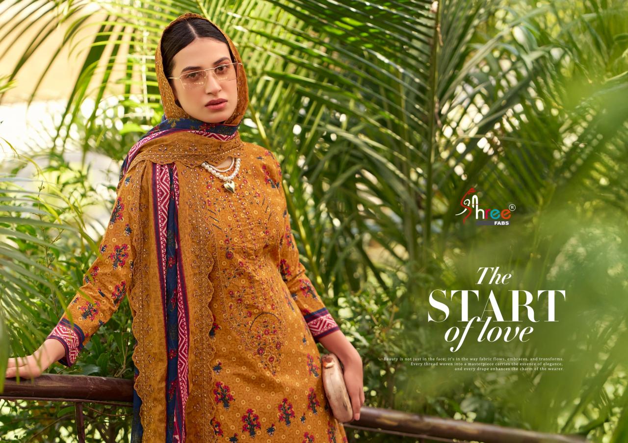 Shree Fabs Bin Saeed Lawn Collection Vol 20 catalog best pakistani ladies suit online