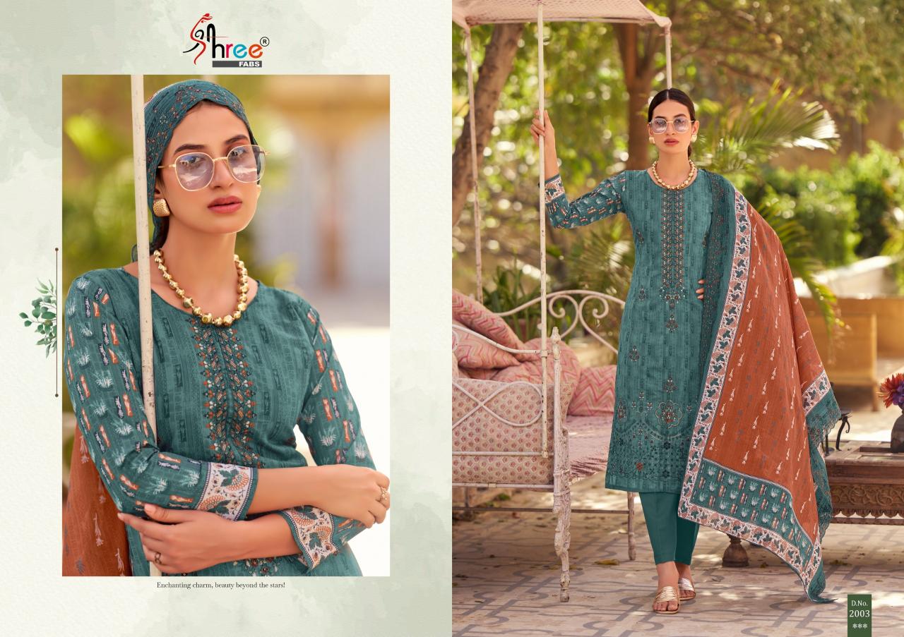 Shree Fabs Bin Saeed Lawn Collection Vol 20 catalog best pakistani ladies suit online