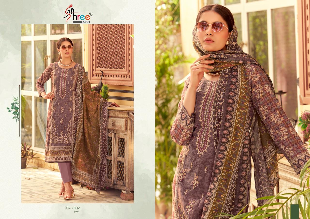 Shree Fabs Bin Saeed Lawn Collection Vol 20 catalog best pakistani ladies suit online