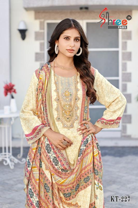 Shree Fabs KT 227 Catalog latest pakistani suits online shopping