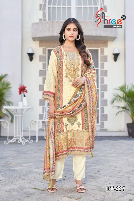 Shree Fabs KT 227 Catalog latest pakistani suits online shopping