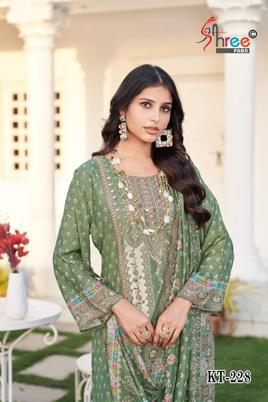Shree Fabs KT 228 Catalog latest pakistani suits in 2025