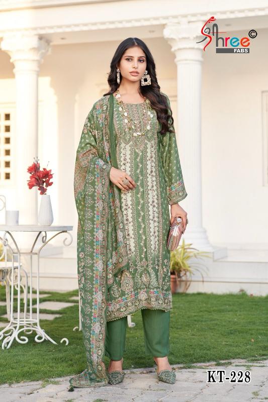 Shree Fabs KT 228 Catalog latest pakistani suits in 2025