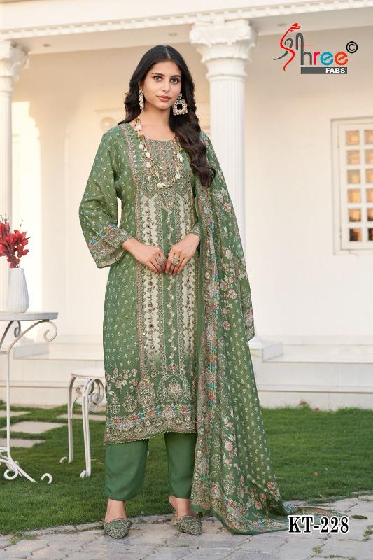 Shree Fabs KT 228 Catalog latest pakistani suits in 2025