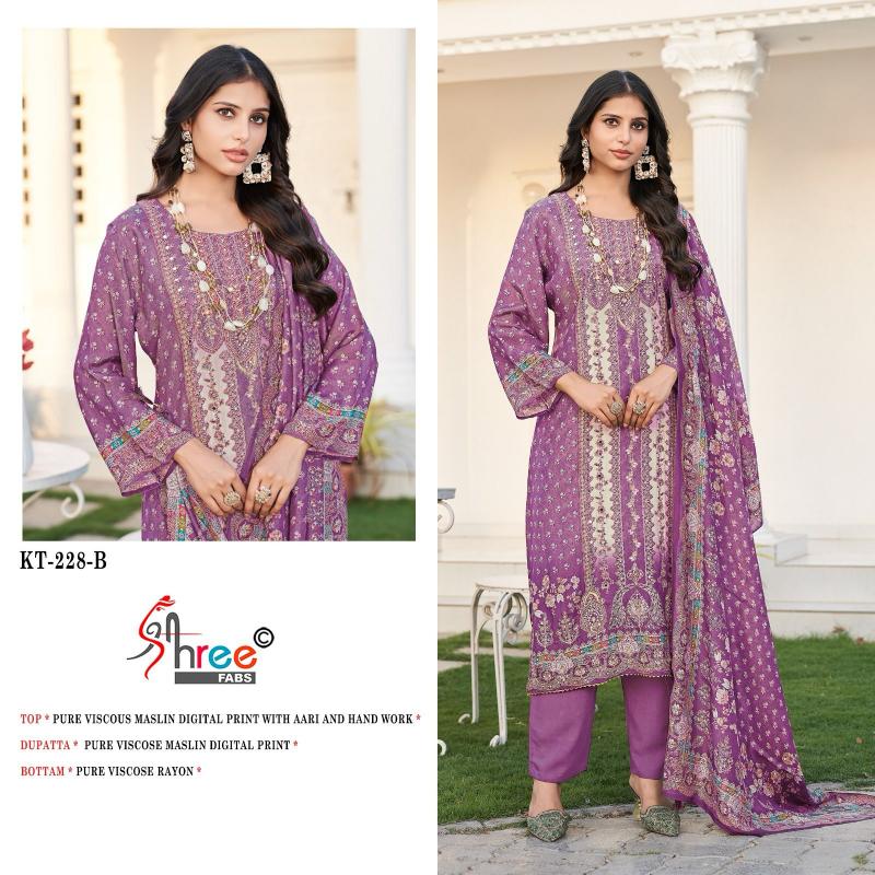 Shree Fabs KT 228 Catalog latest pakistani suits in 2025