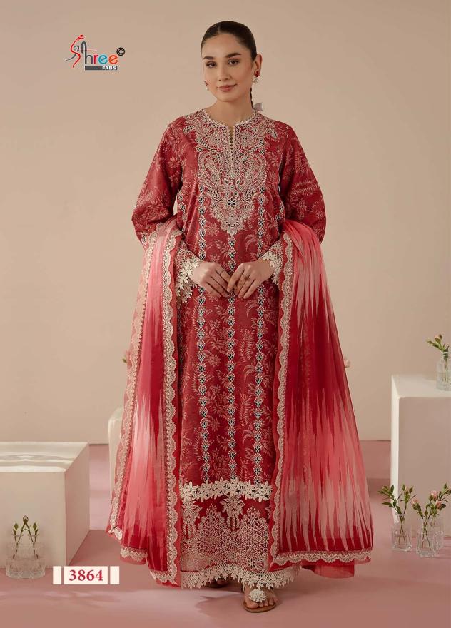 Shree Fabs Ombre Chikankari Lawn Collection Vol 1 catalog Cotton Duppatta cheap pakistani suits online uk