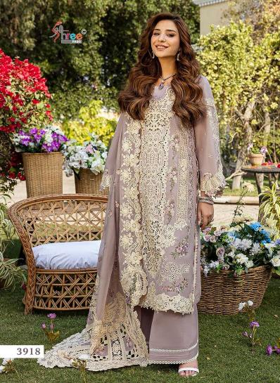 Shree Fabs Ombre premium catalog pakistani cotton embroidered suits
