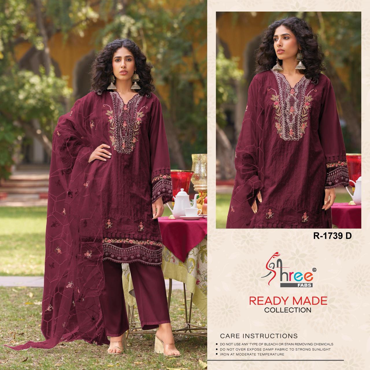 Shree Fabs R 1739 Catalog pakistani cotton readymade suits
