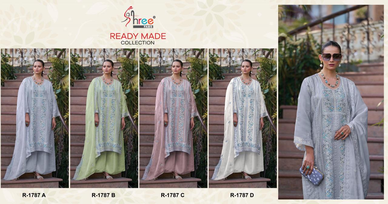 Shree Fabs R 1787 catalog latest pakistani designer suits 2025