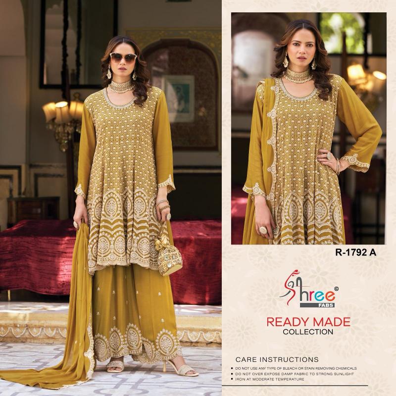 Shree Fabs R 1792 catalog pakistani heavy bridal suits