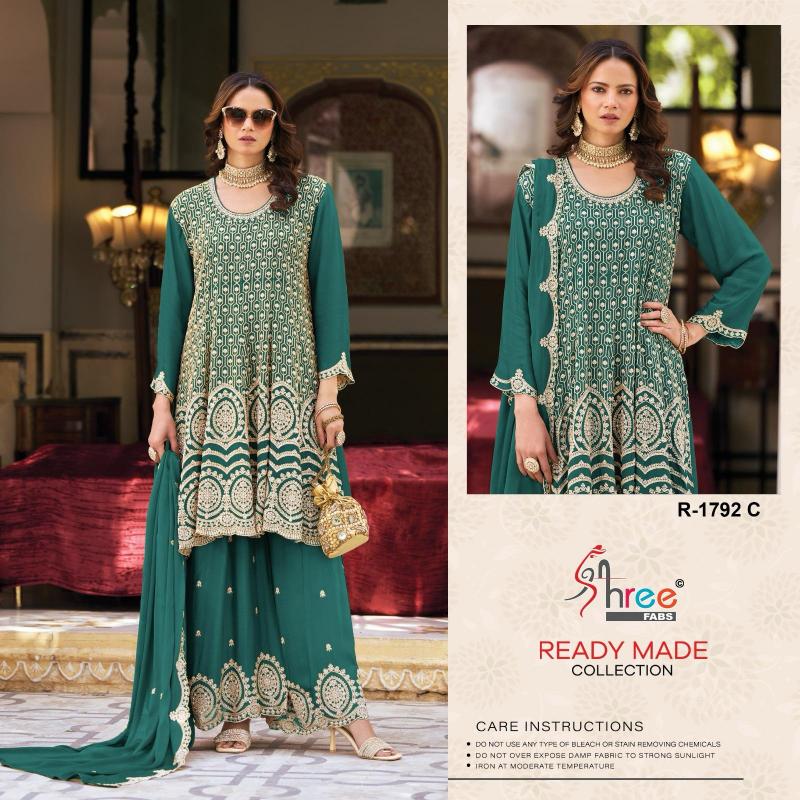 Shree Fabs R 1792 catalog pakistani heavy bridal suits
