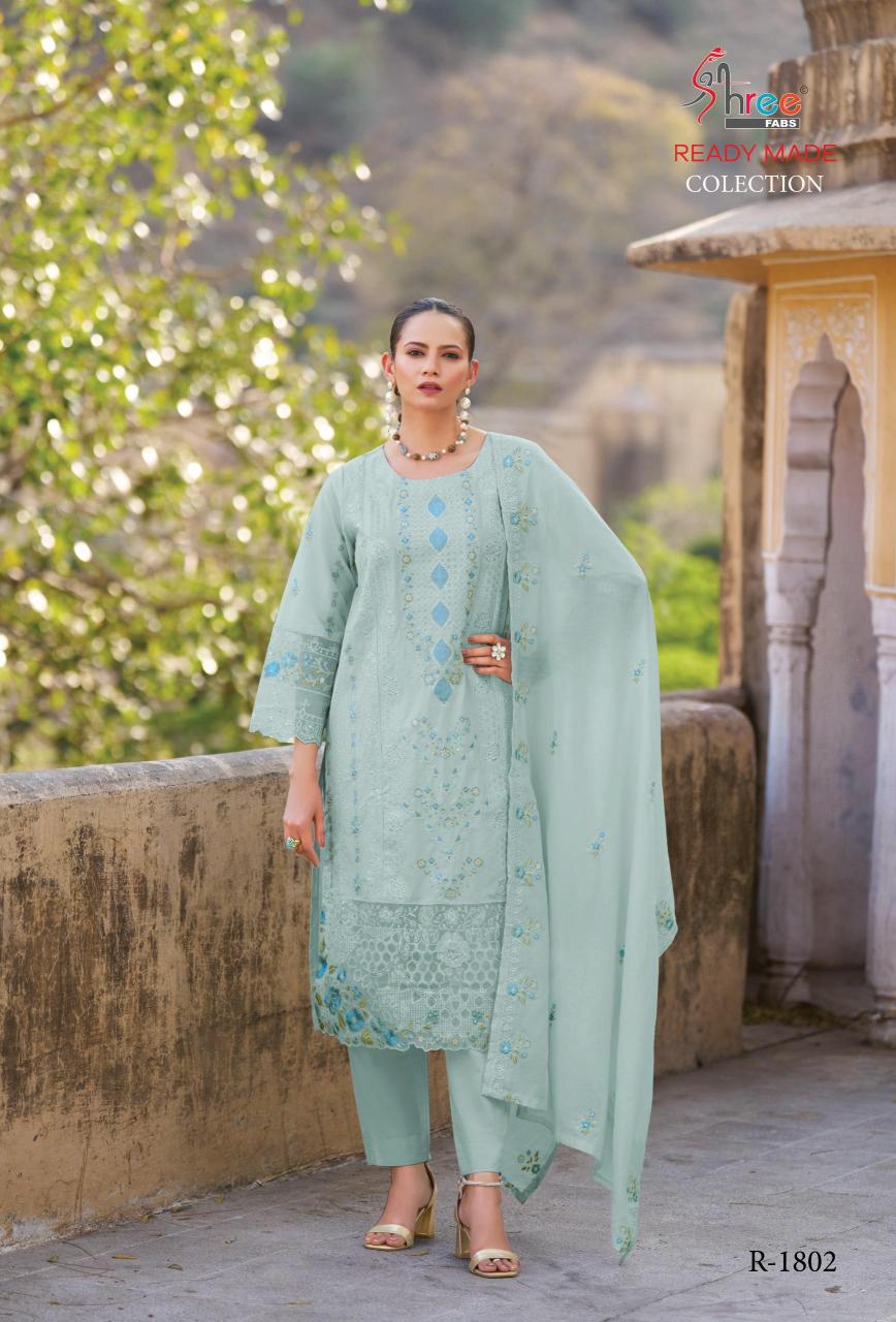 Shree Fabs R 1801 catalog beautiful pakistani suits online