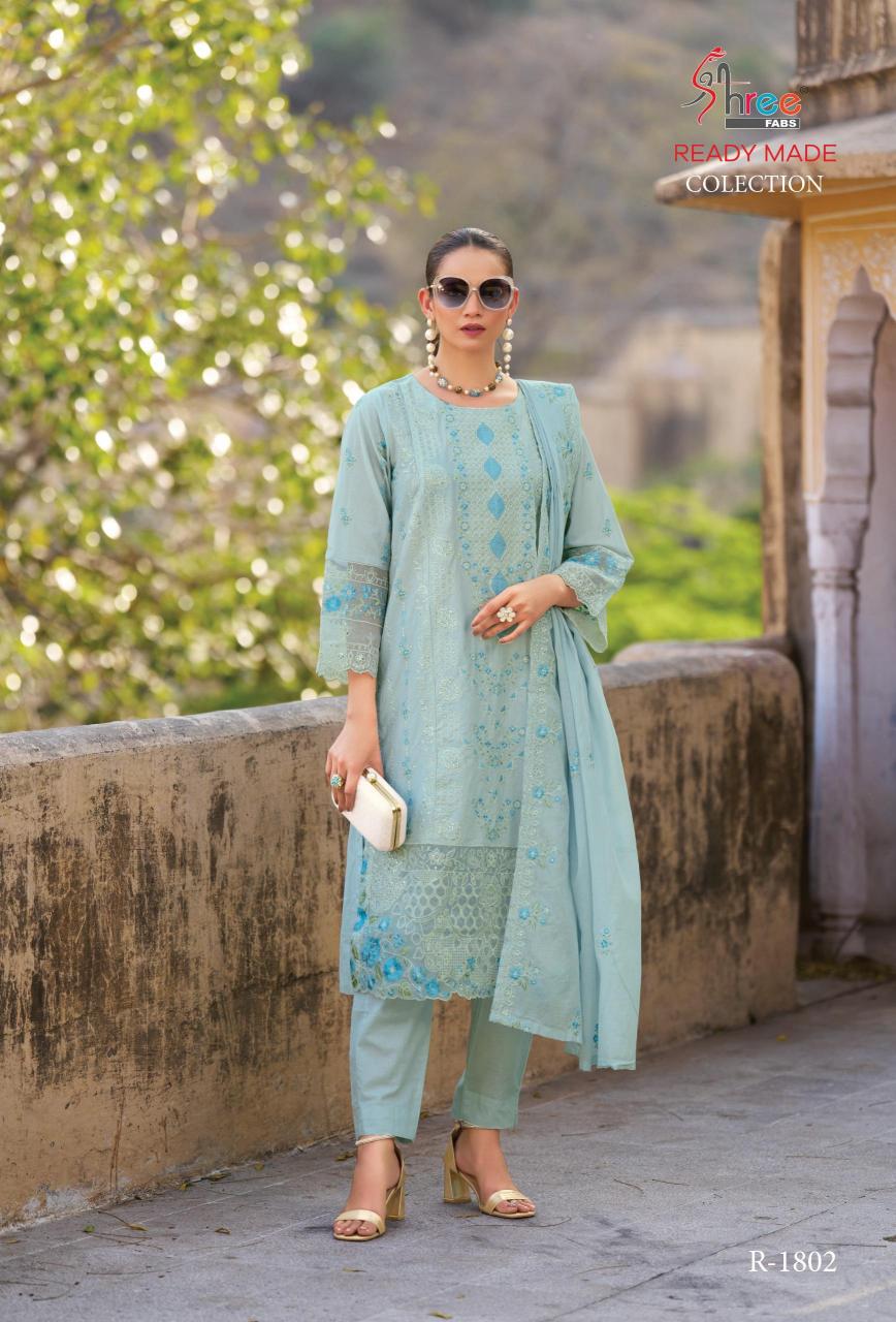 Shree Fabs R 1801 catalog beautiful pakistani suits online